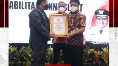 Wali Kota Manado “Diganjar” Penghargaan P4GN dan Drugs Free Exhibition Day