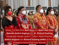 Pemkot Manado Gelar Ibadah Syukur 1 Tahun Kepemimpinan AARS