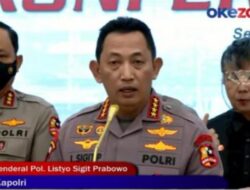 BREAKING NEWS! Kapolri Tetapkan Irjen Ferdy Sambo Tersangka Pembunuhan Brigadir J