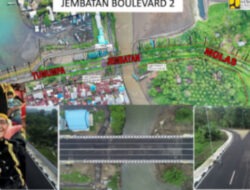 Diresmikan Gubernur OD, Jembatan Boulevard 2 Jadi Kado HUT Provinsi ke-58 dari BPJN ke Warga Sulut