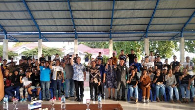 Kontingen Porprov Talaud ke Bolmong, Bupati E2L Targetkan 10 Besar dan Siapkan Bonus Puluhan Juta