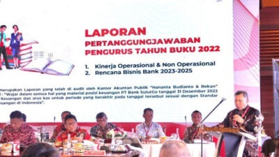 Tahun 2022, Bank SulutGo Raup Laba Bersih Rp 241.4 Miliar