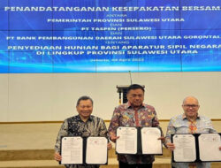 Gubernur Olly-Bank SulutGo dan PT Taspen Wujudkan Mimpi ASN Pemprov Sulut Miliki Rumah