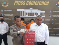 Polda Sulut Amankan 2 Tersangka Pengedar Narkoba Asal Minsel Beserta 15 Paket Sabu