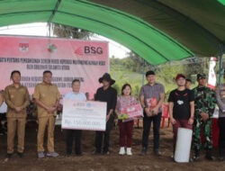 BSG Berikan Bantuan TJS ke Koperasi Konsumen Modoinding Kanaan Hebat
