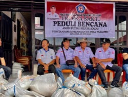 Tri Eka Sakti Peduli Bencana Kunjungi Warga Paslaten Korban Angin Puting Beliung