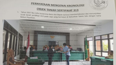 Willem Potu Mengaku Diintimidasi Ajudan Wawali Tomohon Wenny Lumentut