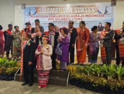 Pengurus DPD Punguan SILAU RAJA Indonesia Provinsi Sulut Dilantik