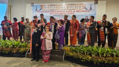 Pengurus DPD Punguan SILAU RAJA Indonesia Provinsi Sulut Dilantik