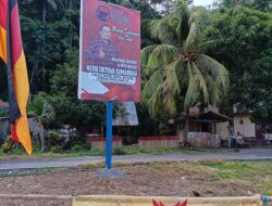 Caleg PDIP “Beriklan” di Aset Pemerintah, Pemkot Bitung Hanya Diam