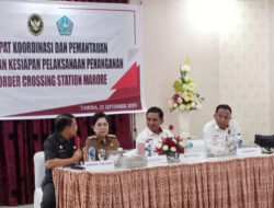 Percepat Pembangunan BCS dan PLBN Marore, Kemenko Polhukam RI Rakor di Sangihe