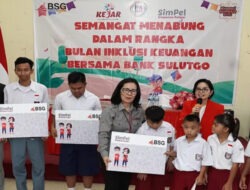 BSG dan OJK Sosialisasikan Inklusi dan Literasi Keuangan di SLB YPAC Malalayang