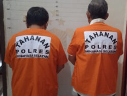BREAKING NEWS : Polres Minsel Tahan 2 Tersangka Korupsi PDAM