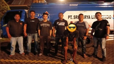 Lagi Umroh, Truk Tanki Biru Milik Mafia Solar Hj Nur Ditangkap Polresta Manado, Diduga Angkut Solar Ilegal