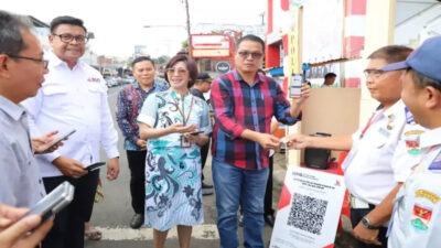 BSG Launching BSGQris Sistem Pembayaran Retribusi Parkir di Mitra