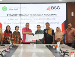 Bank SulutGo dan RSUD Iwan Bokings Boalemo Jalin Kerjasama