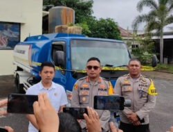Polres Minsel Amankan 8000 Liter Solar, Diduga Milik Mafia Solar NL Alias Opi