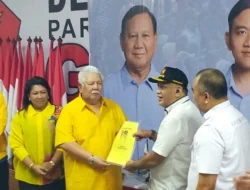 Ratusan Pendukung Antar Imba Daftar Calon Wali Kota Manado ke PSI, Gerindra, PKS dan Perindo