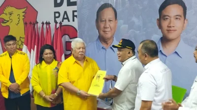 Ratusan Pendukung Antar Imba Daftar Calon Wali Kota Manado ke PSI, Gerindra, PKS dan Perindo