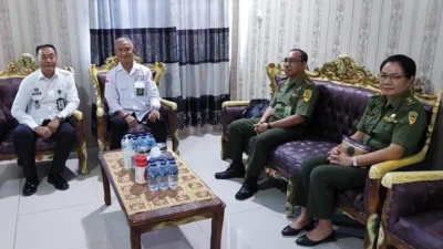 Bangun Sinergitas, Karutan Manado Terima Kunjungan Kasi Wilayah III Manado BPPHLHK Sulawesi