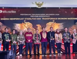 Bank SulutGo Raih Penghargaan Bergengsi dari Bank Indonesia Perwakilan Provinsi Gorontalo