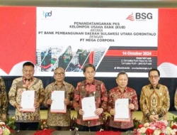 BSG Tandatangani Kerjasama KUB dengan Mega Corpora, Bukti Komitmen Majukan Sulut dan Gorontalo