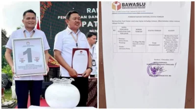 Dugaan Politik Uang Ronald Kandoli – Fredy Tuda Tidak Diseriusi, DKPP Diminta Periksa Bawaslu Mitra