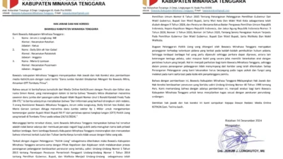 Terkait Kabar Dana Jumbo Kandoli Mengalir ke Bawaslu Minahasa Tenggara, Ini Jawaban Resmi Bawaslu