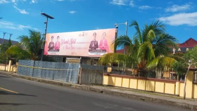 Pagar Polda Sulut