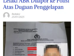 ABR alias Billy Bantah Ngaku-Ngaku Kerabat YSK Untuk Kepentingan Pribadi