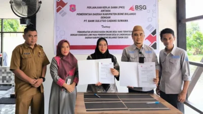 Pertama di Gorontalo, Aplikasi Kasda Online Seluruh Desa di Bone Bolango Terintegrasi Dengan Siskeudes Link