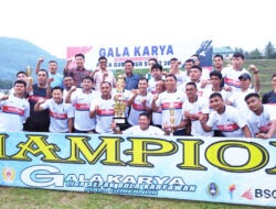 Bank SulutGo Juara Liga Galakarya Piala Gubernur Sulut 2025