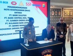 Perkuat Sinergi, Polda Sulut dan Bank SulutGo Tandatangani MoU Pengamanan Layanan Perbankan
