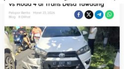 Diduga Akibat Kondisi Rusak, Jalan Nasional Makan Korban, INAKOR Minta APH Telusuri Tanggung Jawab Kementerian PUPR