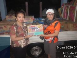 Bank SulutGo Salurkan Bantuan Natura bagi Korban Banjir Bandang Siau