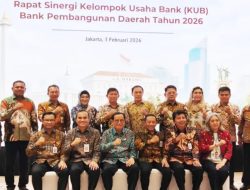Sinergi BPD se-Indonesia, Dirut dan Komut Bank SulutGo Hadiri Rapat Koordinasi dengan OJK