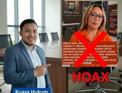 Kuasa Hukum Aike Rakian Pastikan Kliennya Tidak Tersangkut Kasus Hukum, Penyebar Hoaks Akan Diproses Pidana