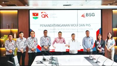 BSG Bersama Pemkab Mitra dan OJK Perkuat Sektor Pertanian Melalui MoU dan PKS Kemitraan