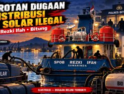 Gunakan SPOB Rezki Ifah, Oknum Pegawai Pertamina Bebas Distribusikan Bio Solar Ilegal di Selat Lembeh